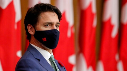 Trudeau Mask Elect Conservatives